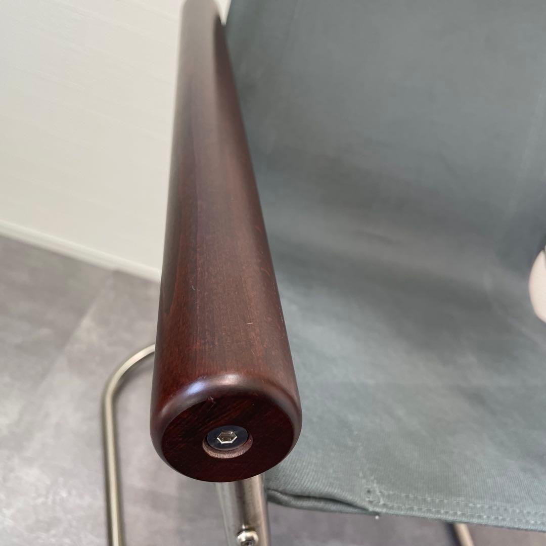 ニーチェアX 80 グレー　ダークブラウン