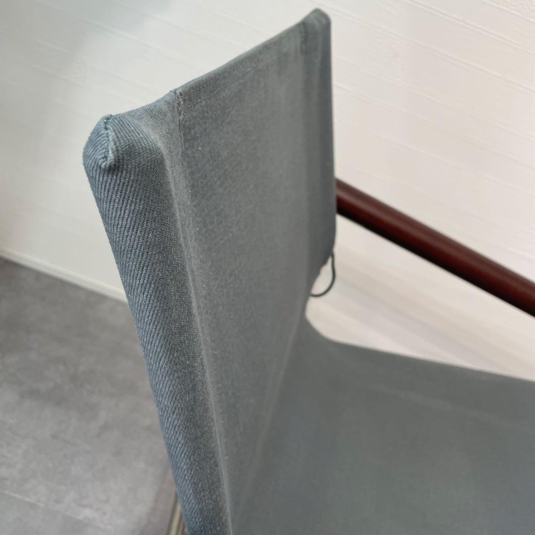 ニーチェアX 80 グレー　ダークブラウン