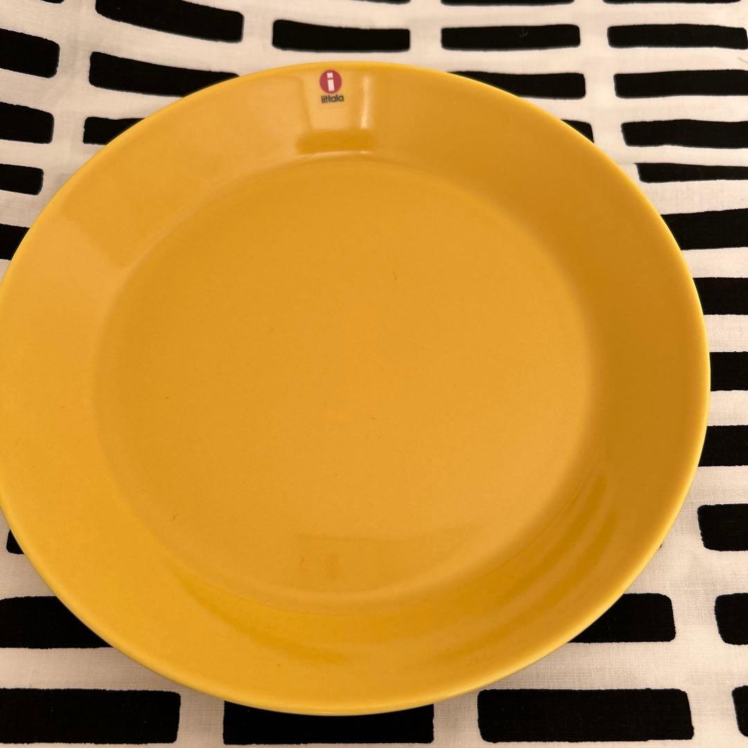 イッタラ ティーマ ホワイト ハニー 21cm プレート 4枚