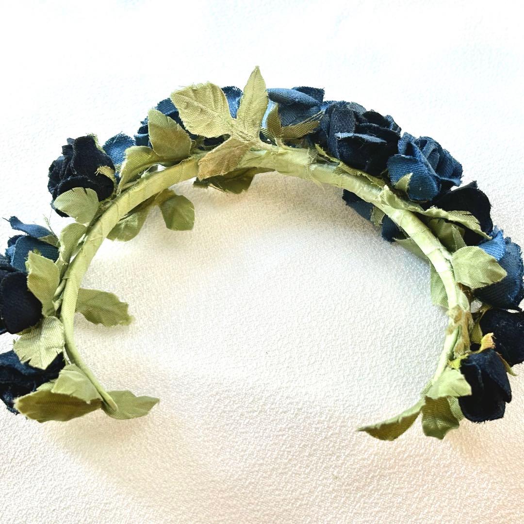 ディーラー様製　Henriette 花冠　バラ　薔薇　布花　匿名配送　ドール
