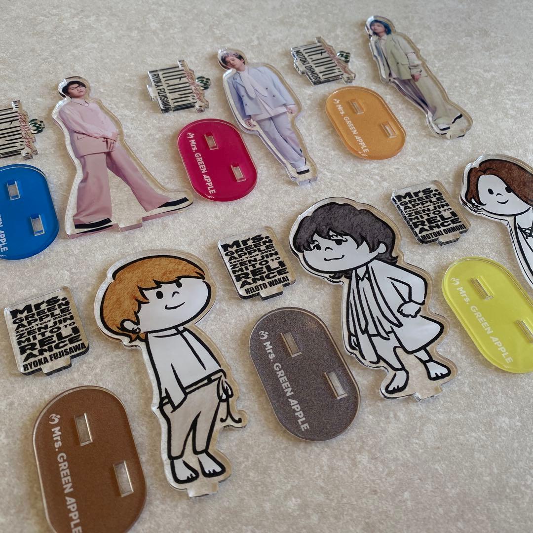 Mrs. GREEN APPLE アクリルスタンド 6個セット