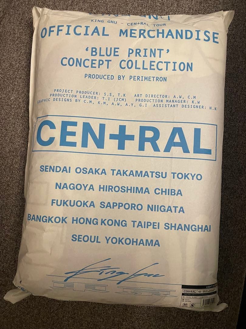 KING GNU CEN+RAL ブランケット