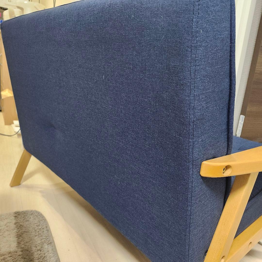 ニトリ　2人用ソファー　ルッキKD