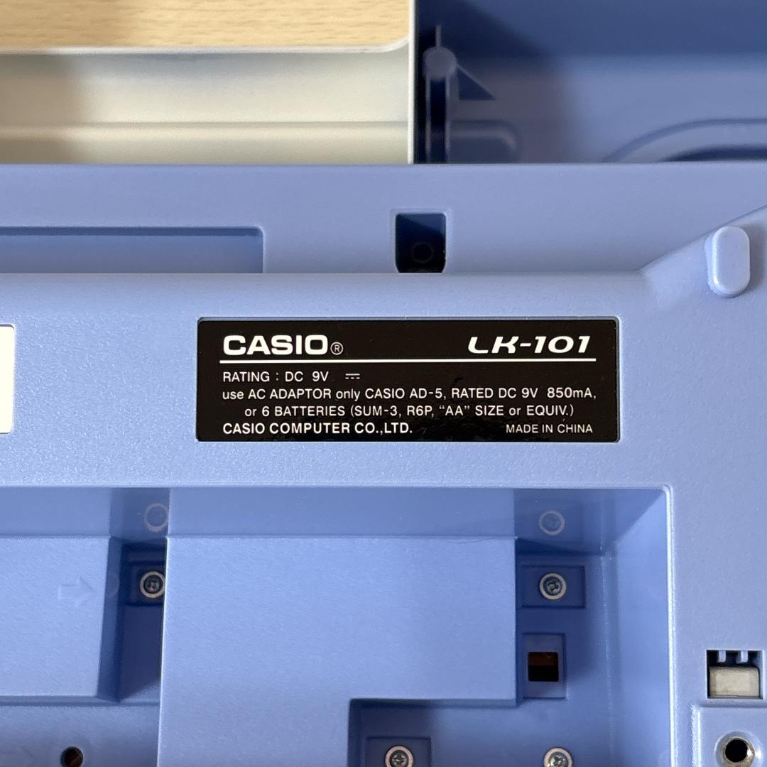 CASIO カシオ LK-101 光ナビゲーションキーボード 61鍵盤