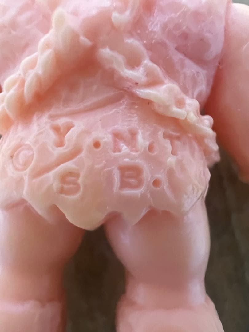 運命の5王子　マンモスマン　キン消し　当時物　キン肉マン　肌色