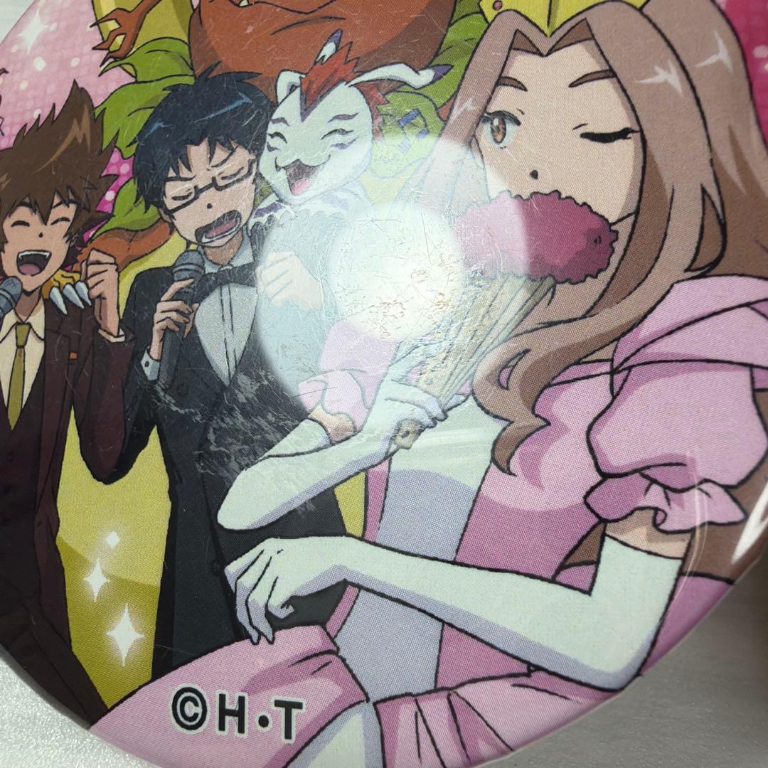 デジモンアドベンチャー triドでか缶バッジ 3点 劇場限定柄あり