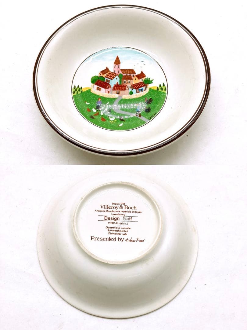 Villeroy&boch 皿4点 パームリーフプレート オーバル皿LAPLAU