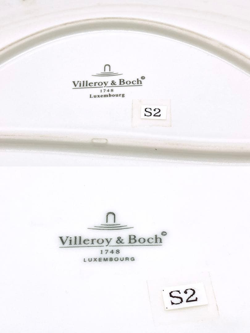 Villeroy&boch 皿4点 パームリーフプレート オーバル皿LAPLAU