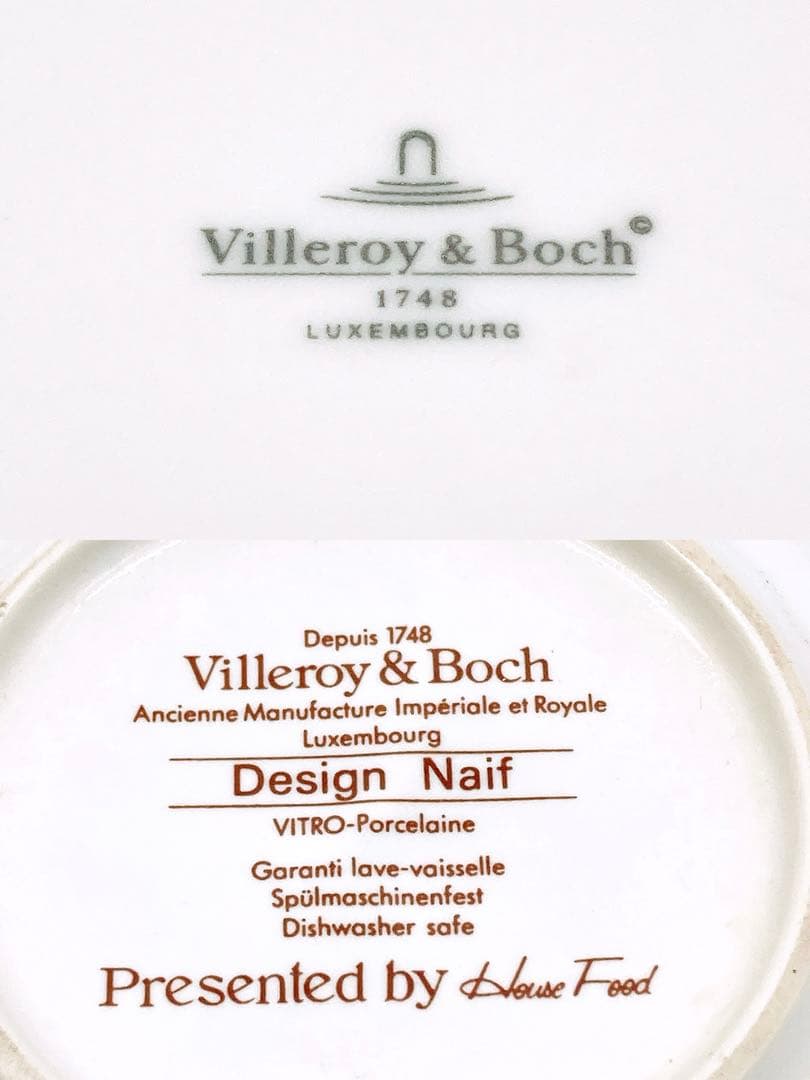 Villeroy&boch 皿4点 パームリーフプレート オーバル皿LAPLAU