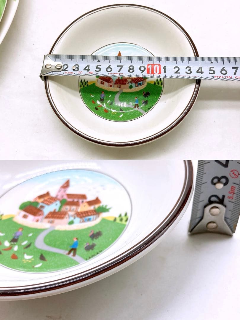 Villeroy&boch 皿4点 パームリーフプレート オーバル皿LAPLAU