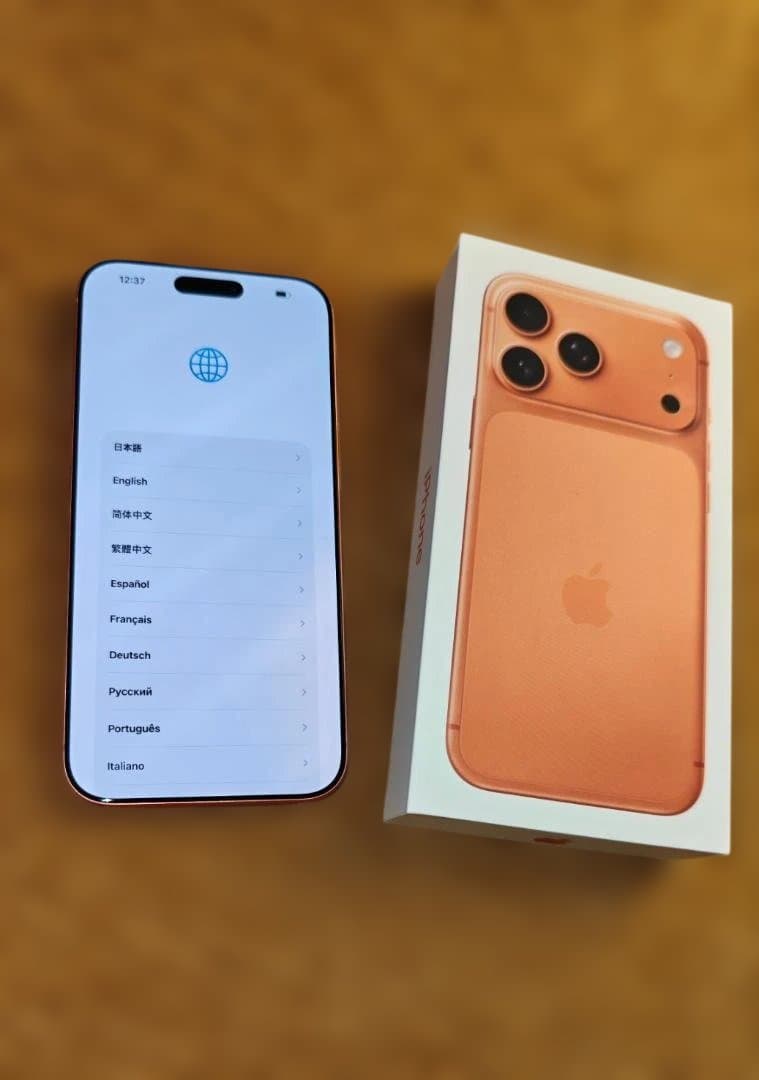 iPhone 17 Pro Max 256GB　日本アップル