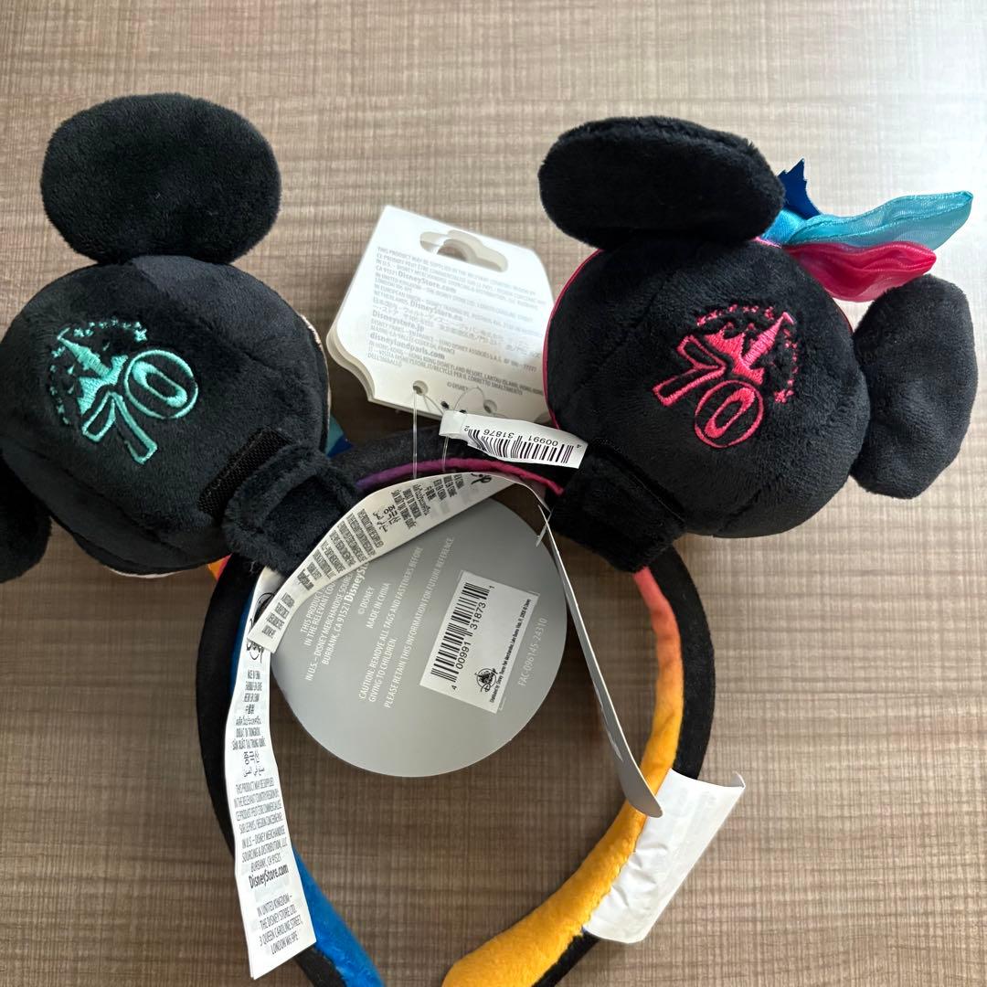 【アメリカ限定】カリフォルニアディズニー 70周年限定 カスタムカチューシャ