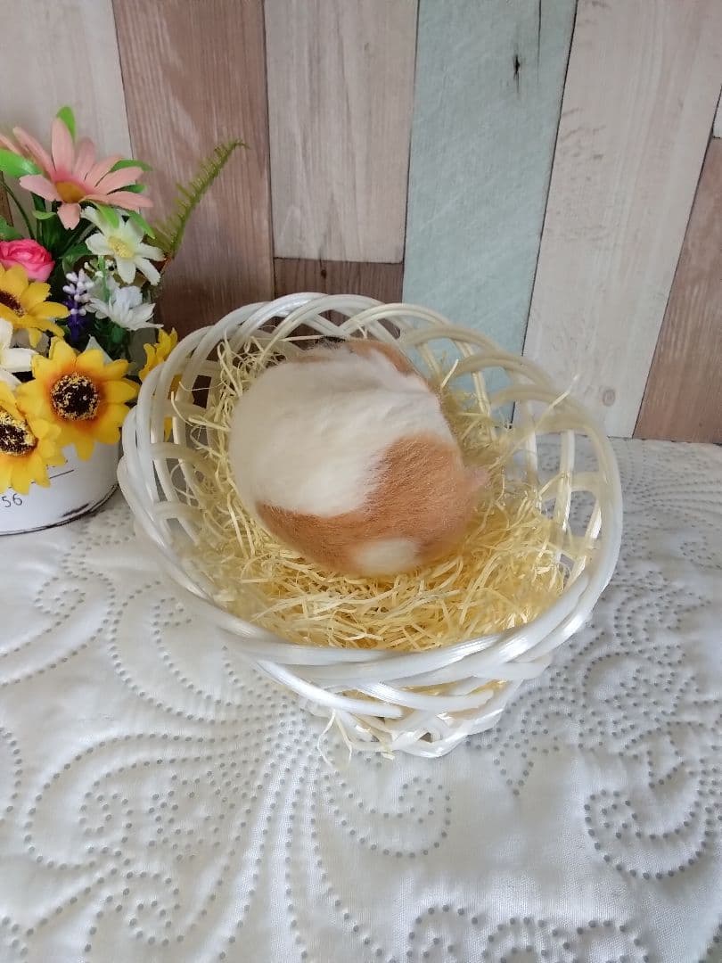 ハムスター　羊毛フェルト