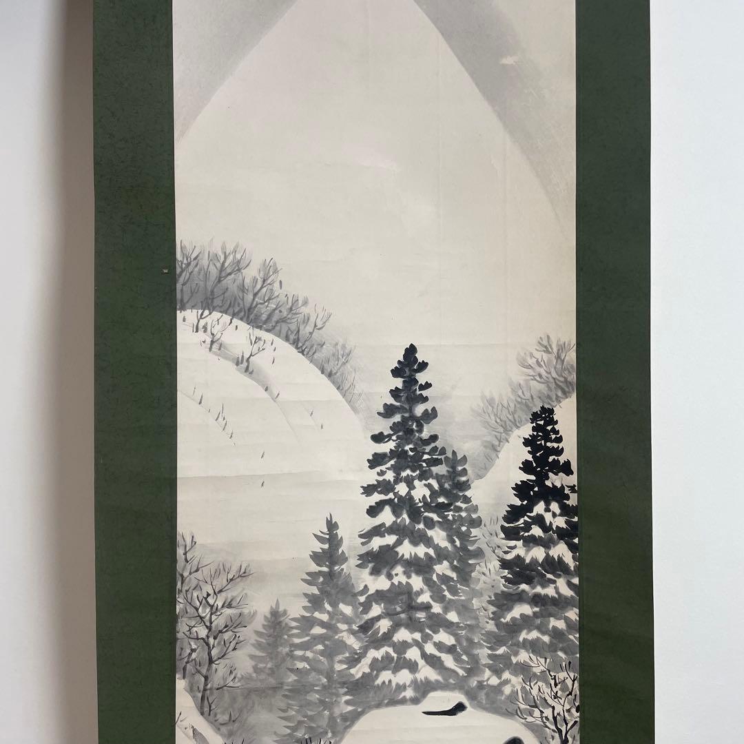 不明 掛軸 風景 春夏秋冬 季節 まとめ売り