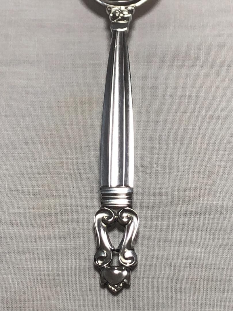 美品 ジョージジェンセン ACORN ディナースプーン STERLING ②