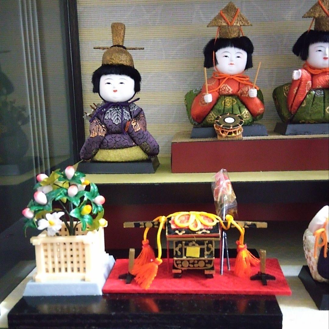セール中☀️ 木目込雛人形　雛人形　ひな人形　ひな祭り　木目込人形　ガラスケース