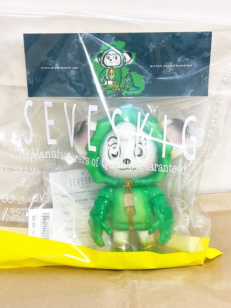 ジャングル大帝 x セヴシグ ビターメロン モンスター レオ ソフトビニール