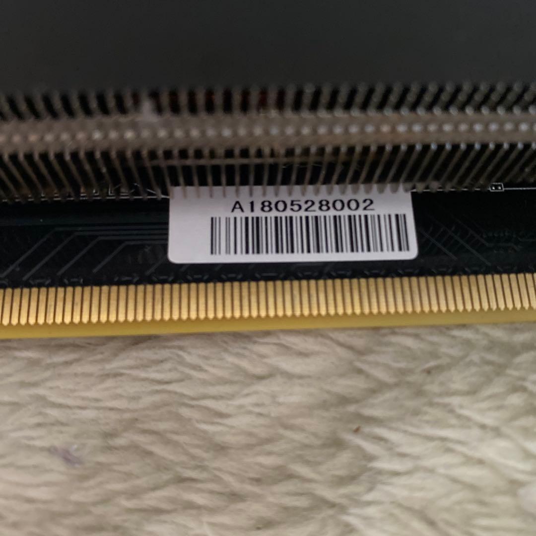 動作確認済み GeForce GTX 1080ti 11GB