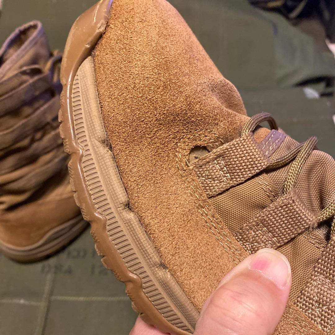 米軍　SFS Nike ミリタリーブーツ ブラウン