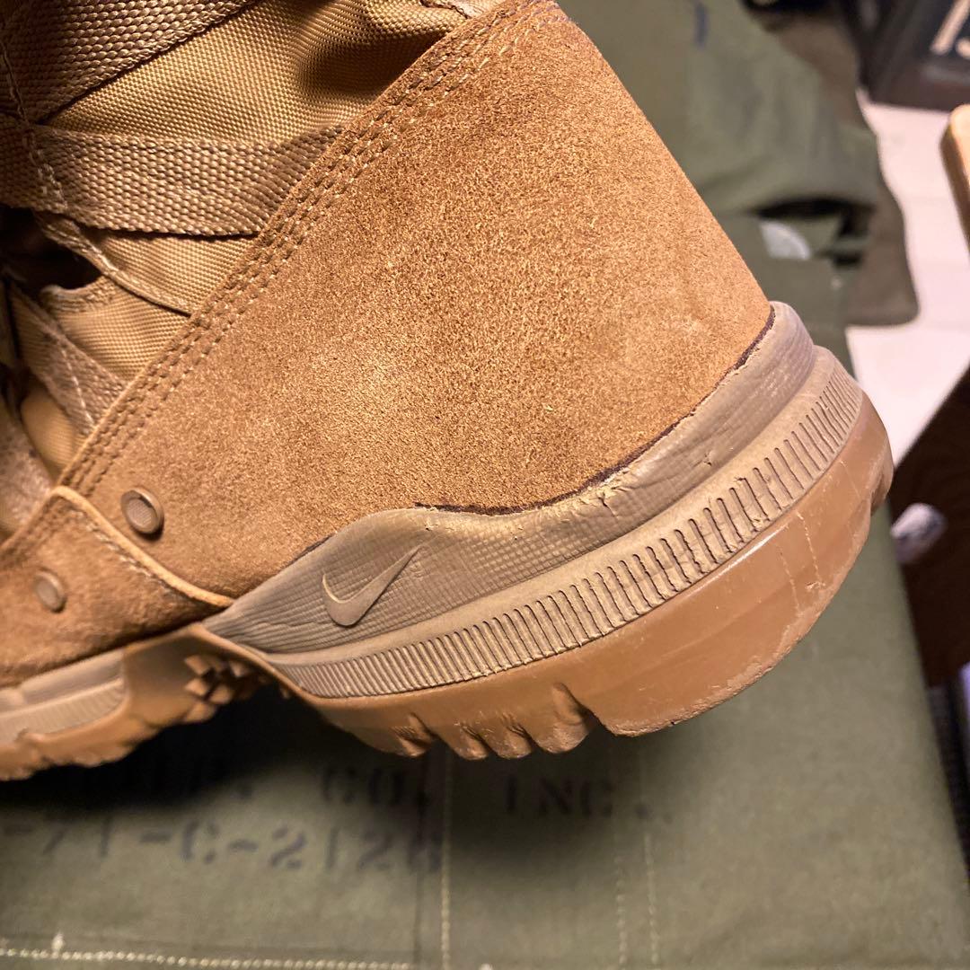 米軍　SFS Nike ミリタリーブーツ ブラウン