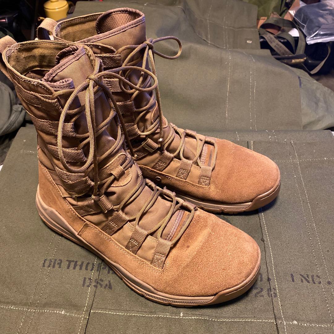 米軍　SFS Nike ミリタリーブーツ ブラウン