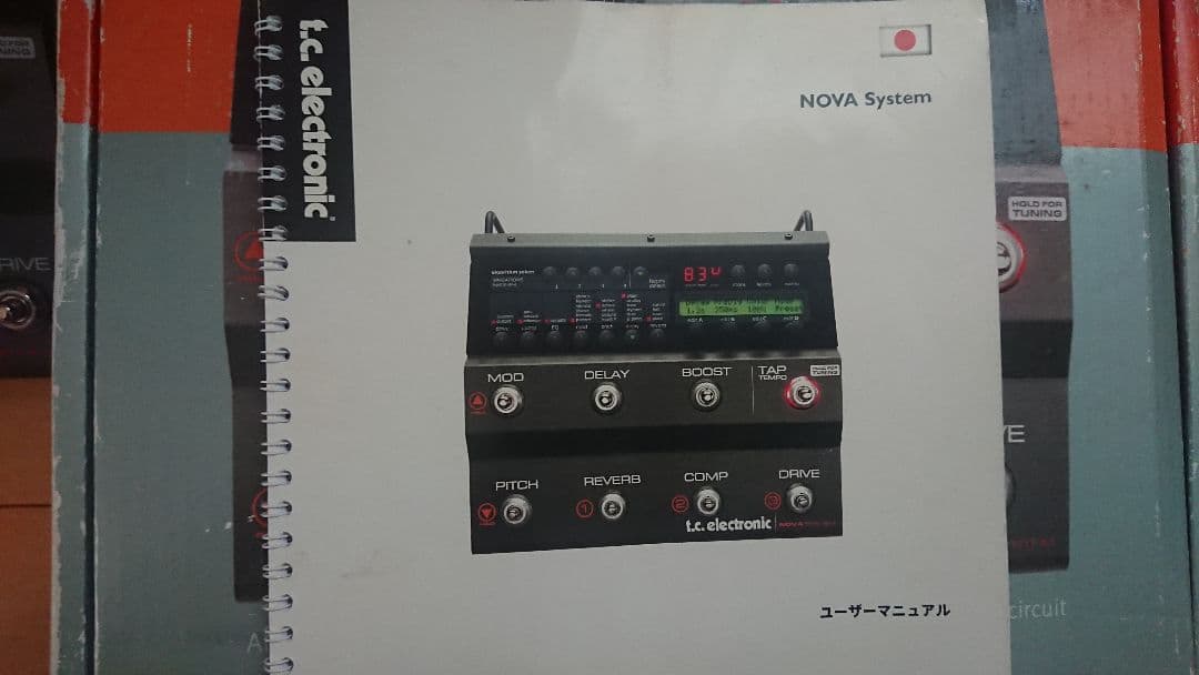 馬*郎様 TC Electronic NOVA system ギター マルチエフ