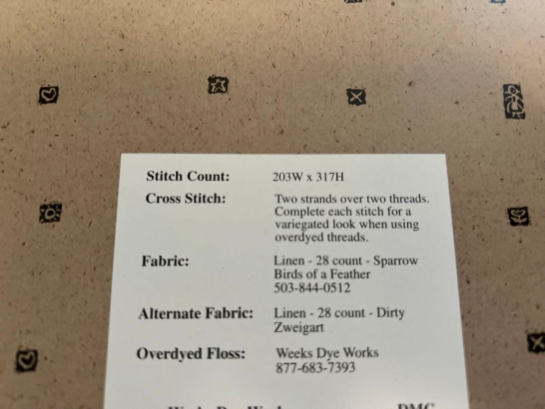 Birds of a Father  “Christmas Stocking”