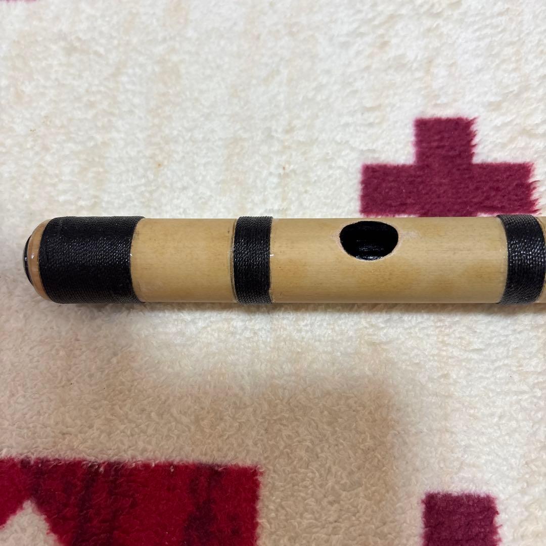 お囃子用 手作り篠笛 7穴3番調子 送料無料①