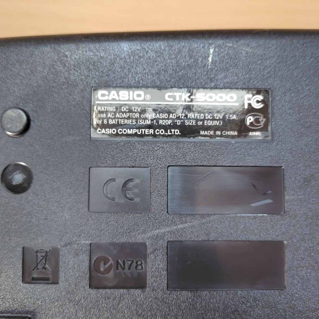 CASIO キーボード CTK5000
