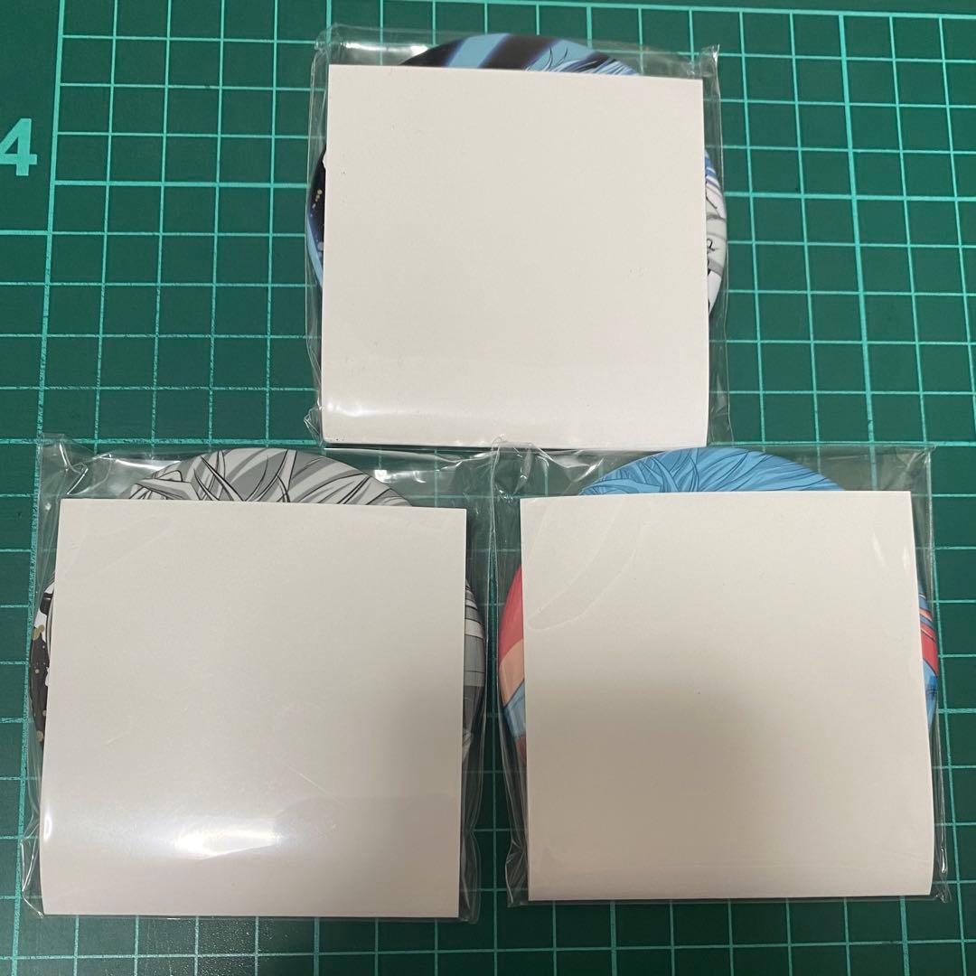 新品未開封　くじ引き堂　限定　グリムジョー　缶バッジ　3点セット