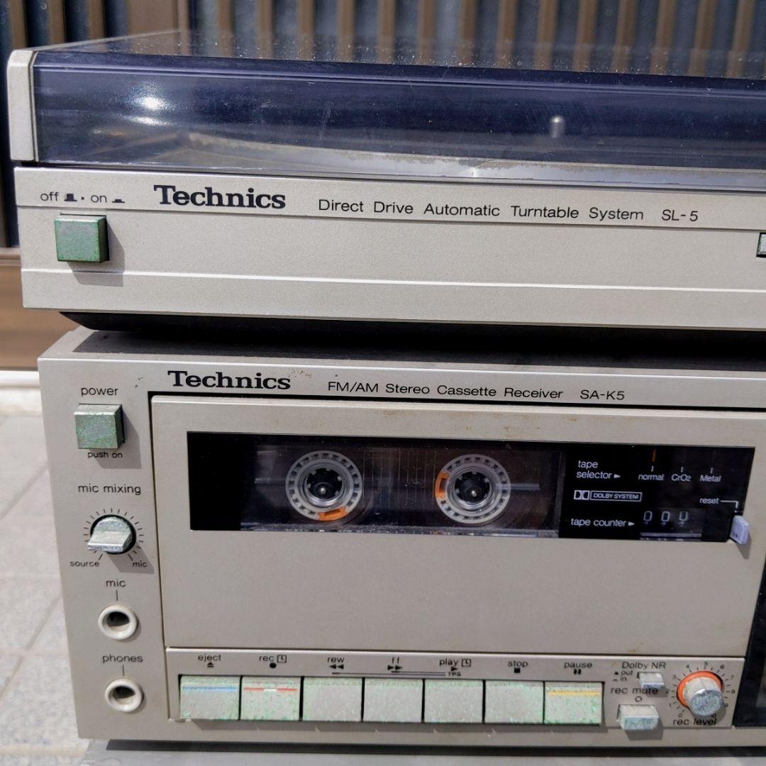 Technics SL-5 SA-K5 SH-888×2 セット