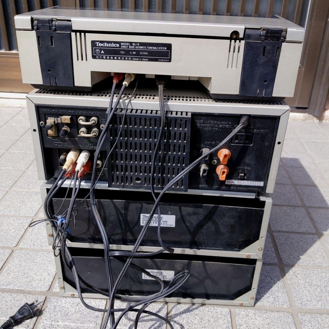 Technics SL-5 SA-K5 SH-888×2 セット