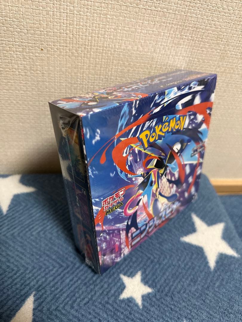 ポケモンカード　ニンジャスピナー　1BOX 新品未開封　シュリンク付き