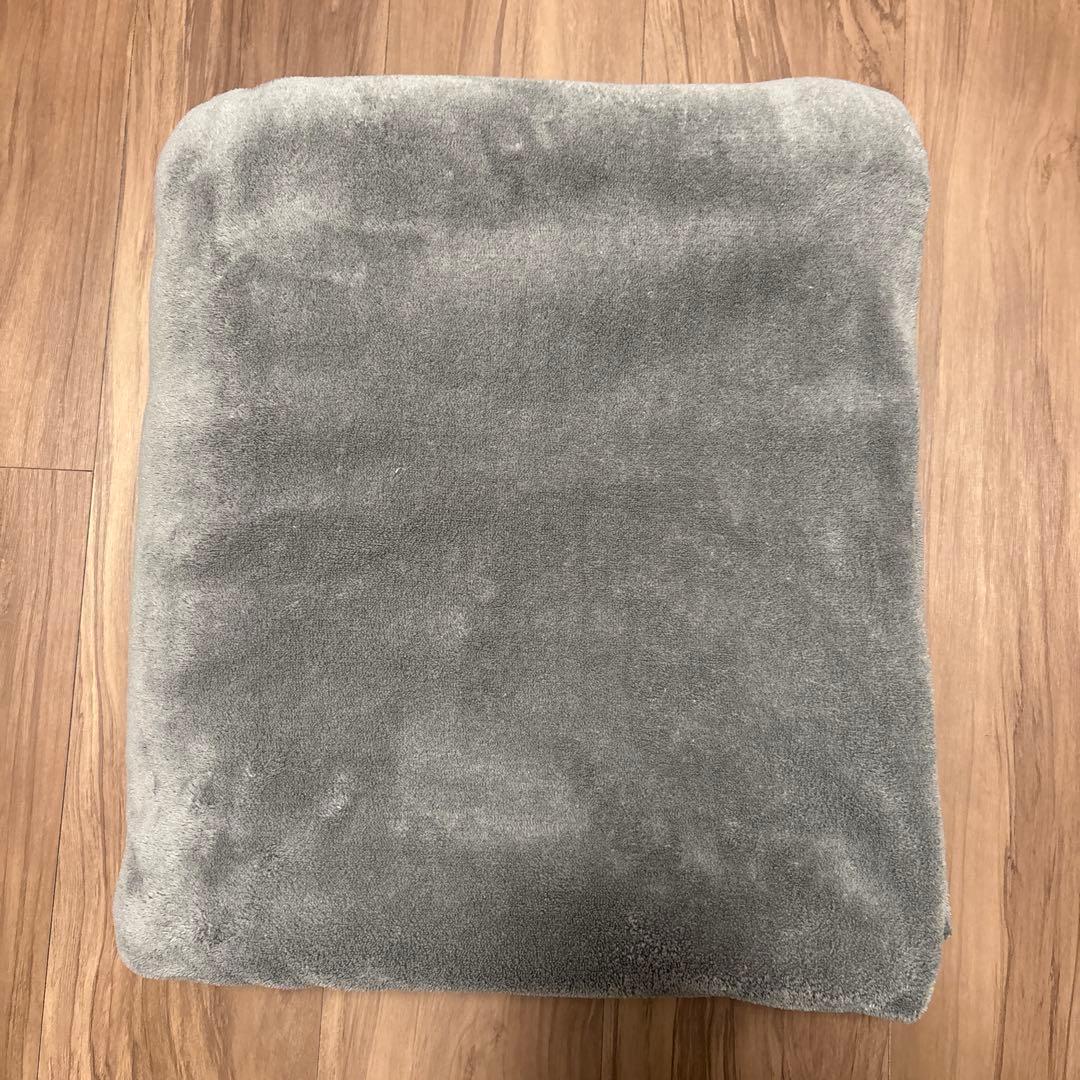 ZARA  ブランケット 毛布　グレー