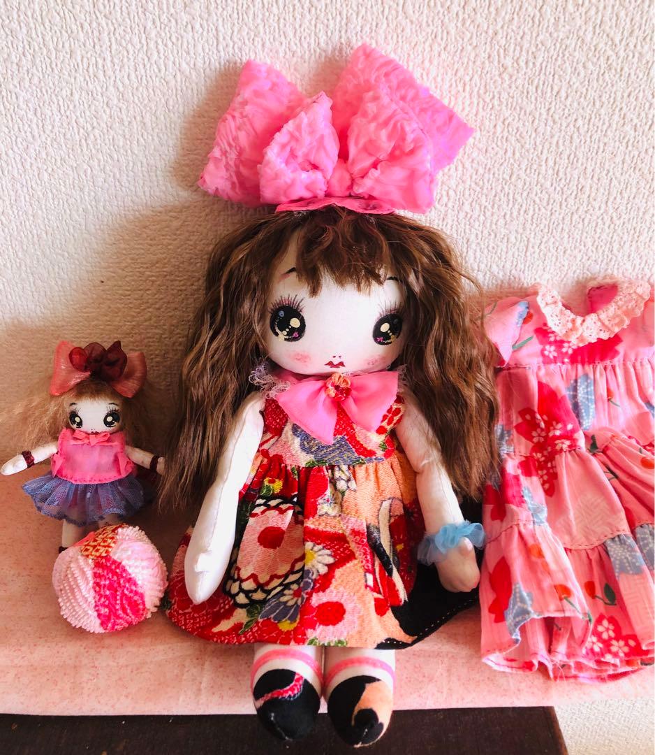 ♡かっぱのオーコ様ご確認♡約35cm◦11cmボネ無しお洋服ぴんく系♡