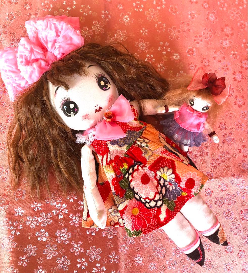 ♡かっぱのオーコ様ご確認♡約35cm◦11cmボネ無しお洋服ぴんく系♡