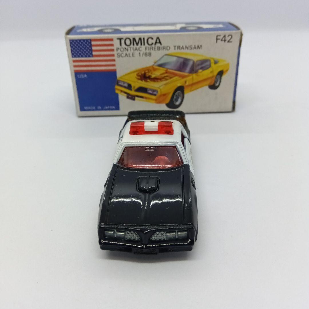 トミカ 青箱 F42 ファイヤーバード トランザ厶 HIGHWAY PATROL