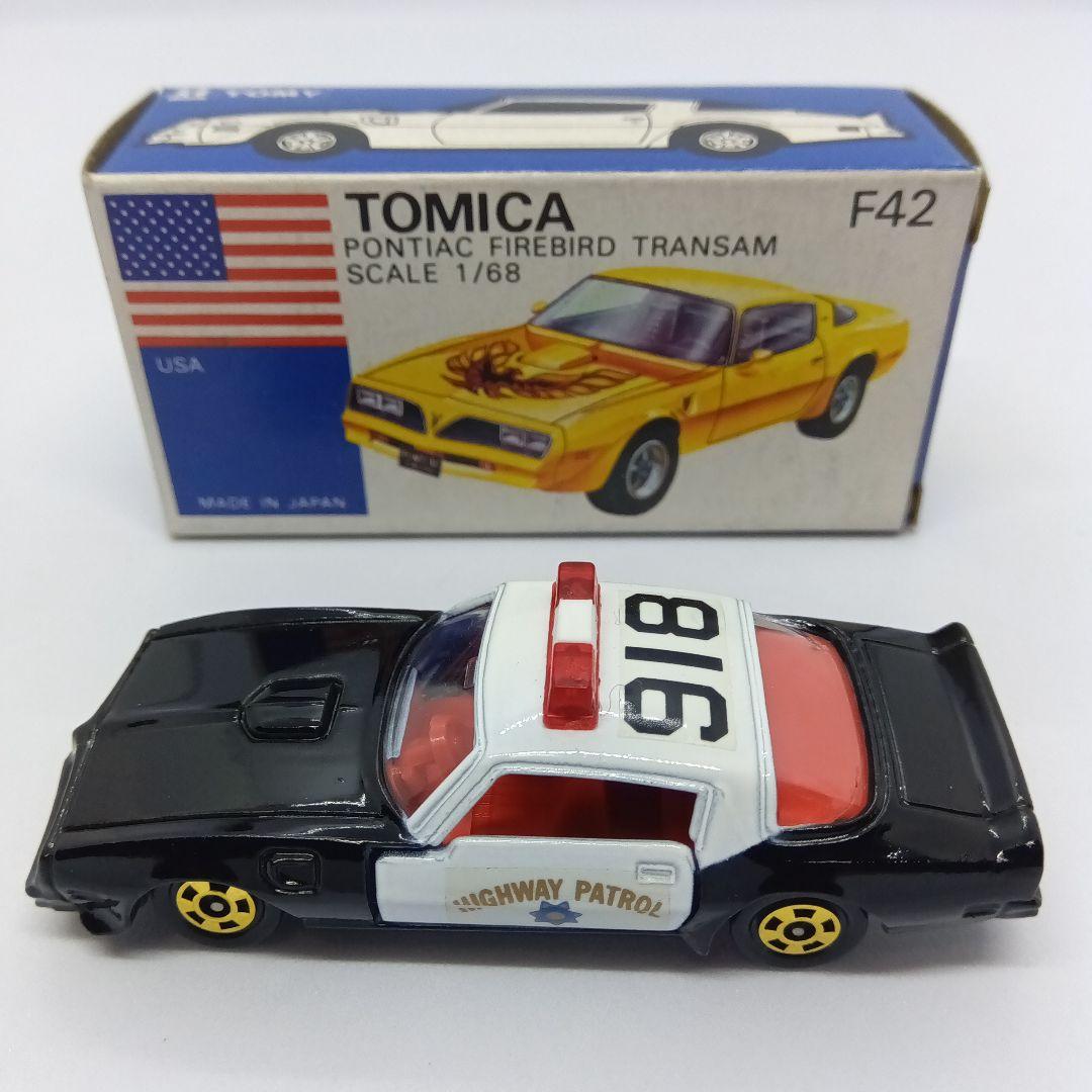 トミカ 青箱 F42 ファイヤーバード トランザ厶 HIGHWAY PATROL