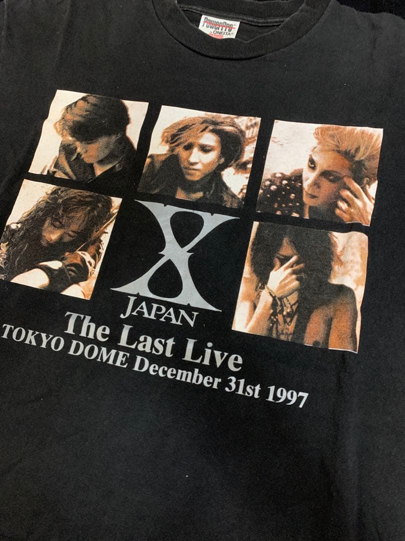 X JAPAN The Last Live Tシャツ Lサイズ。超希少。