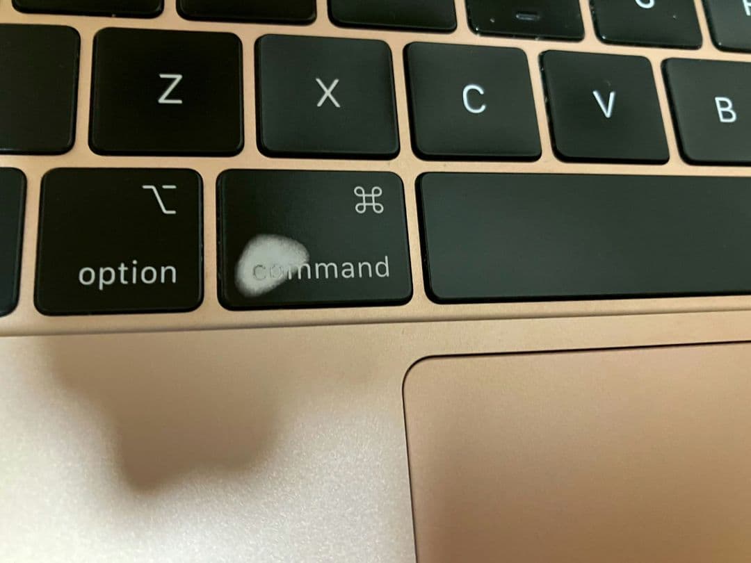 MacBook Air 2018 13インチ ゴールド 凹みあり 充電器なし