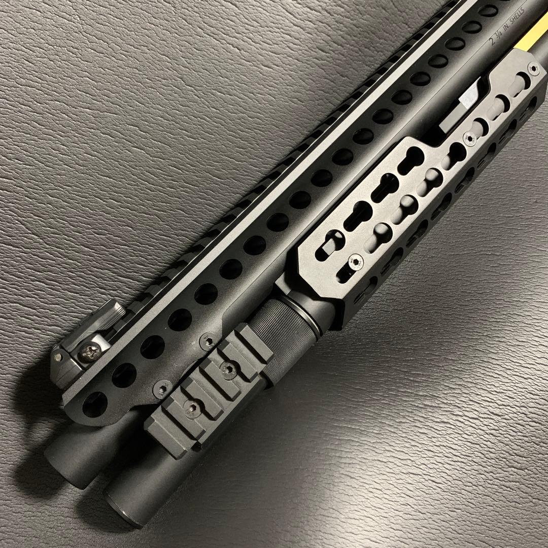 中古M870 ショットガン用レシーバーレールロングBK