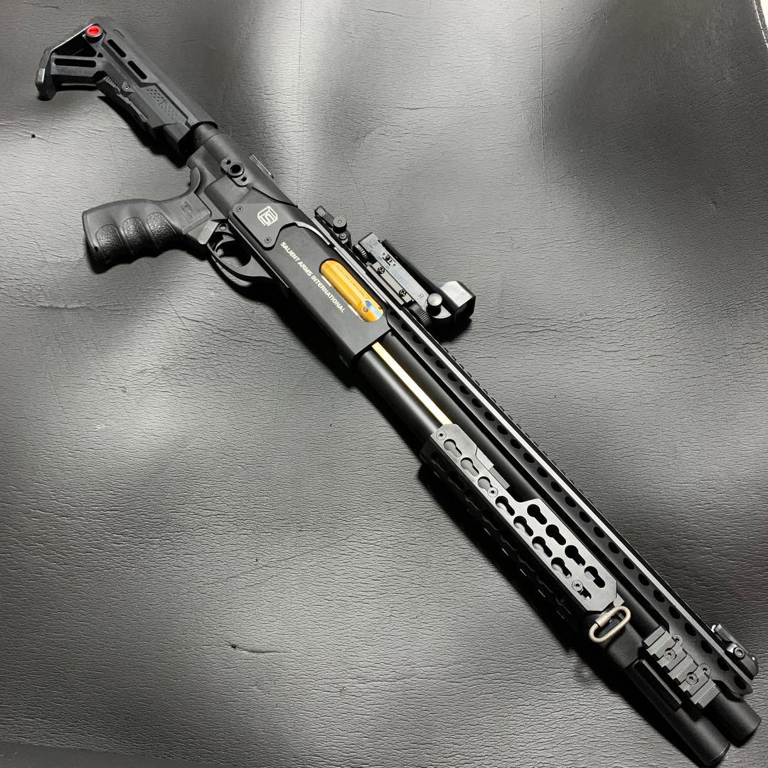 中古M870 ショットガン用レシーバーレールロングBK