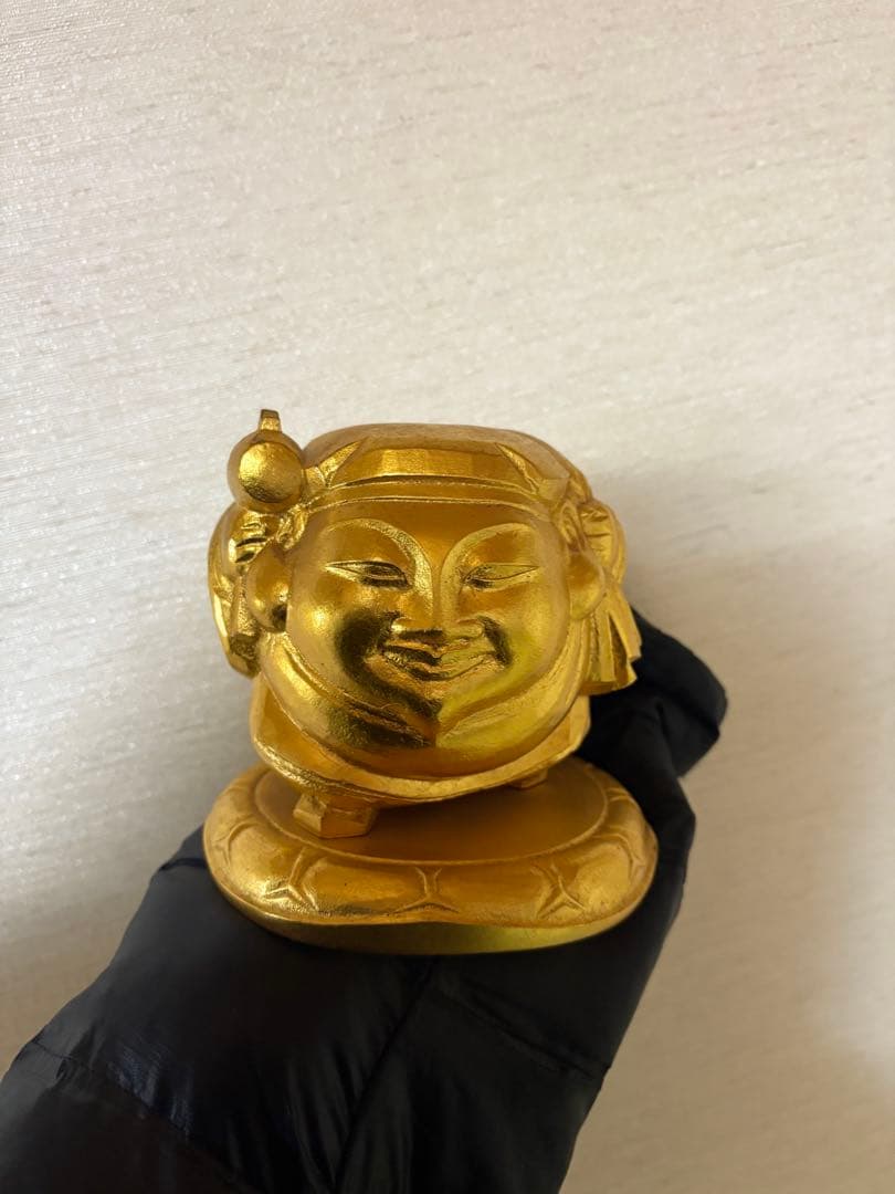 真*鯛様 人間国宝・平櫛田中/ブロンズ「福麗大黒天尊像」/共箱