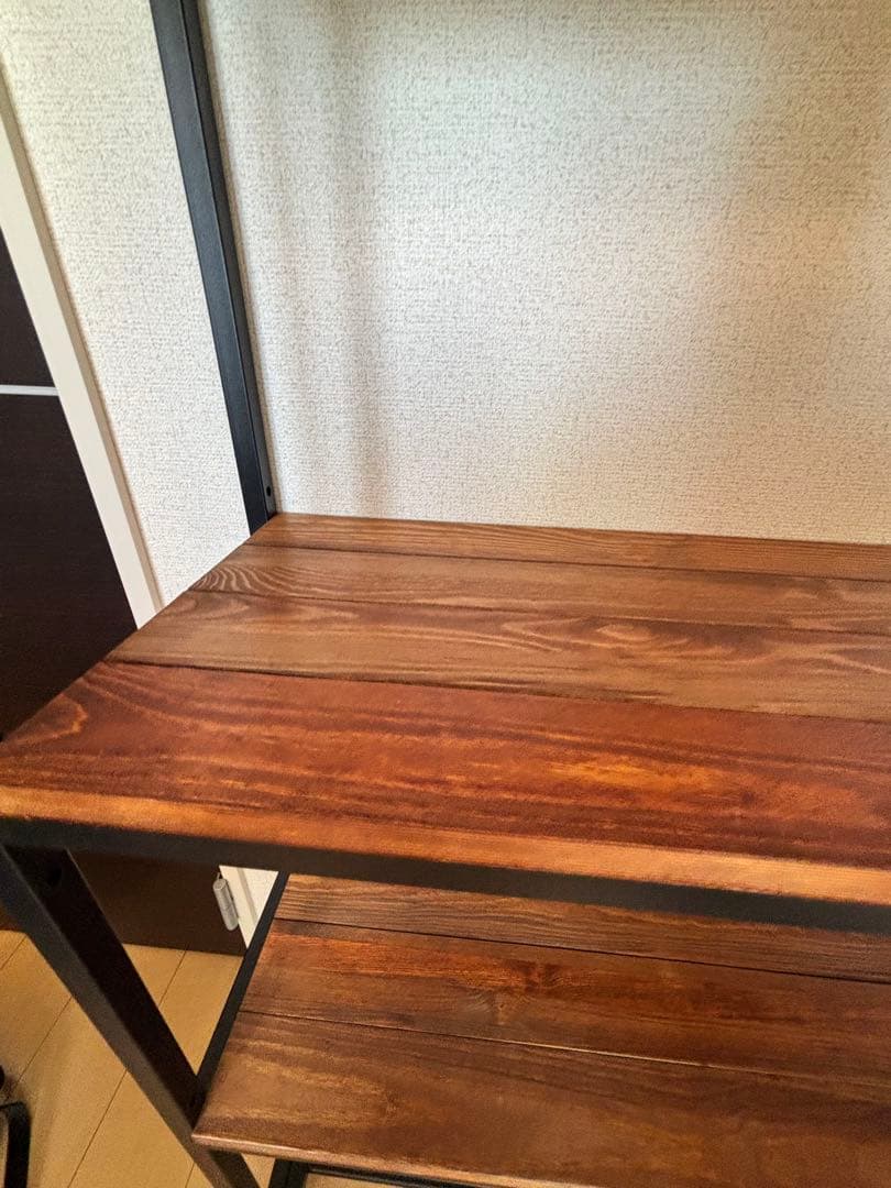 幅80 収納棚 木製　オープンラック 4段シェルフ TABAS ラック　北欧