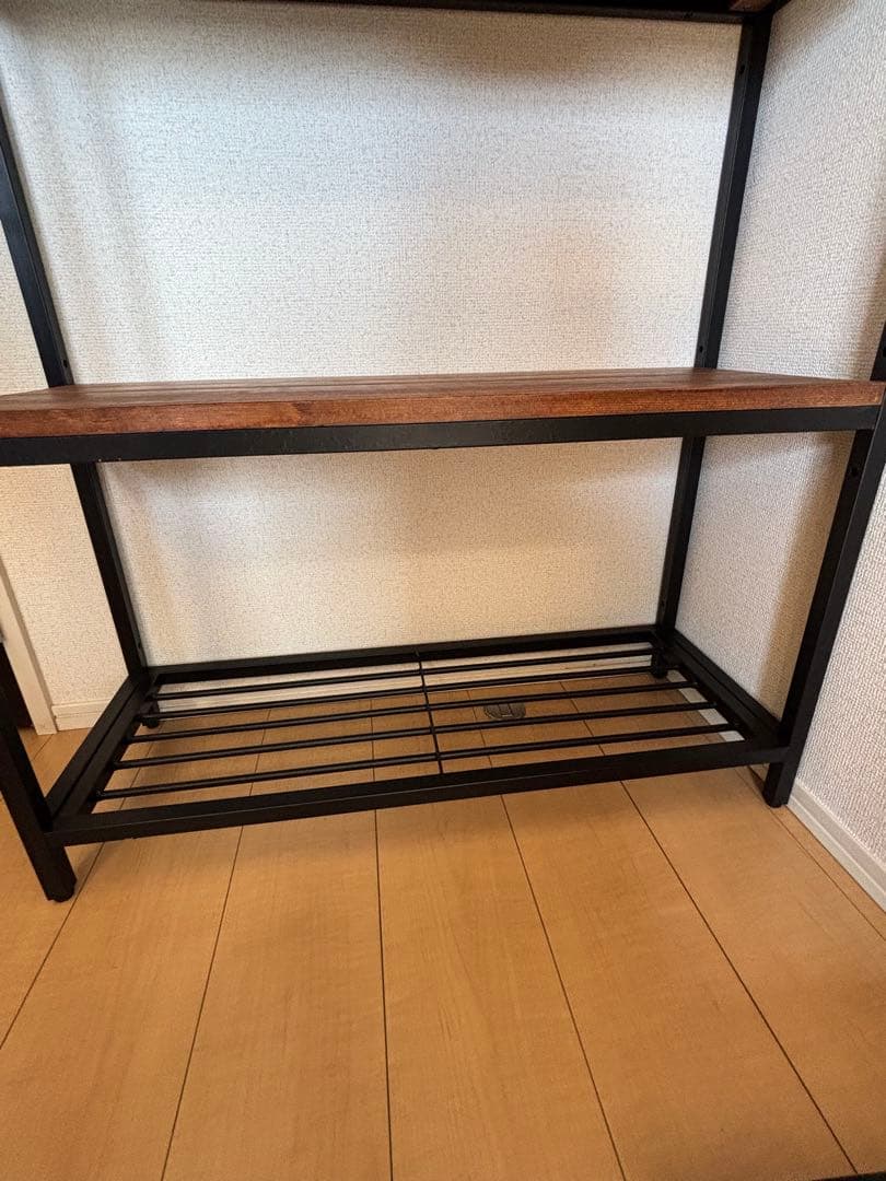 幅80 収納棚 木製　オープンラック 4段シェルフ TABAS ラック　北欧