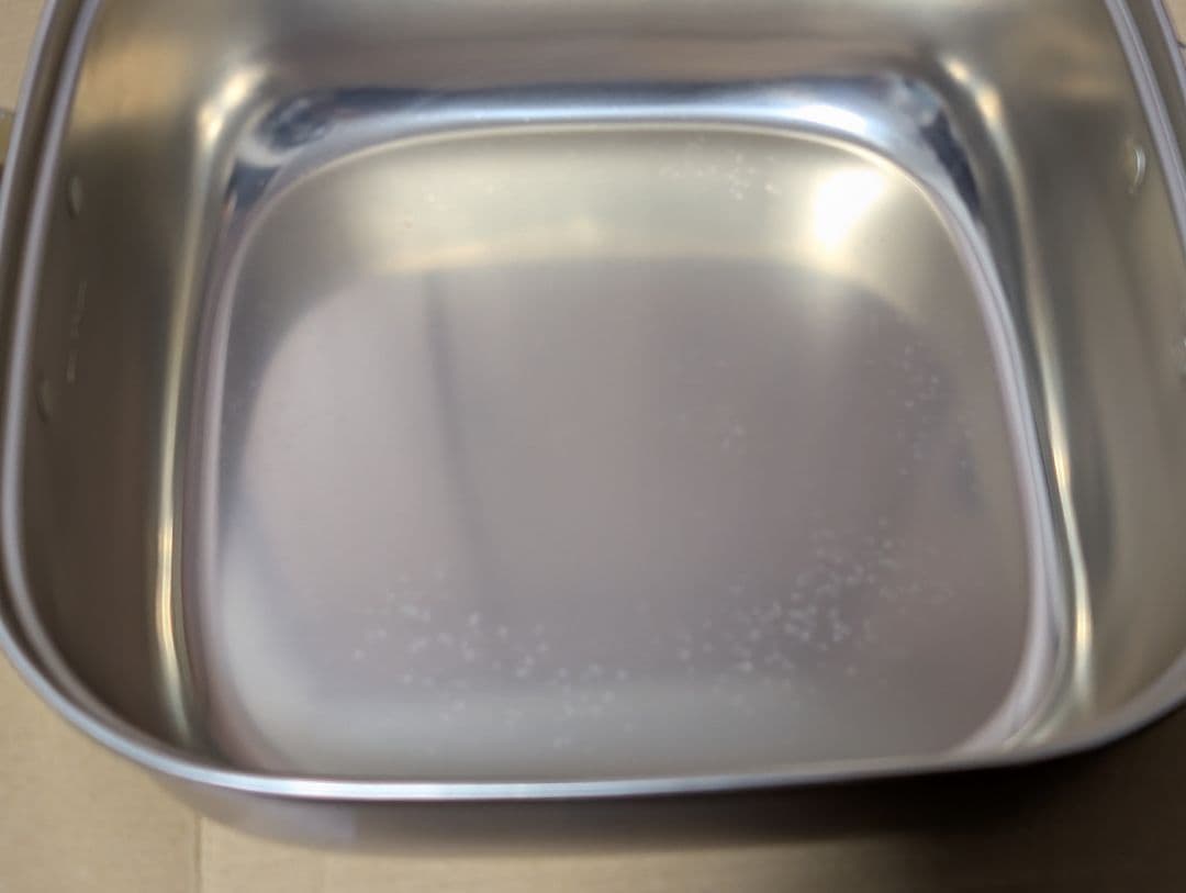 ツルマル印　二段角蒸　24cm