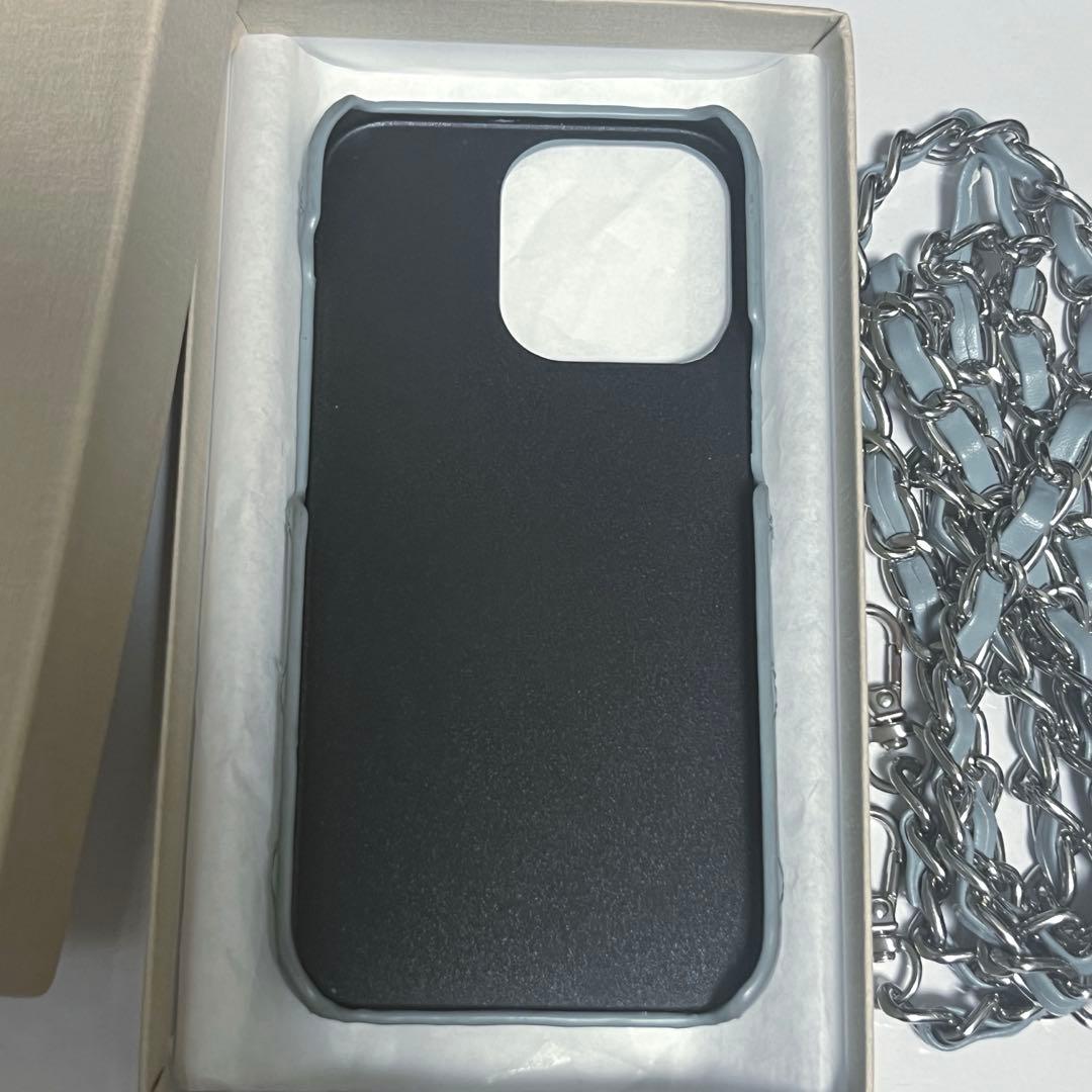 Darich キルティングビジューiPhoneケース SAX 13Pro