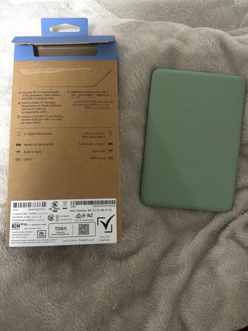 Kindle (第11世代) 16GB 本体 ケース➕コード付き