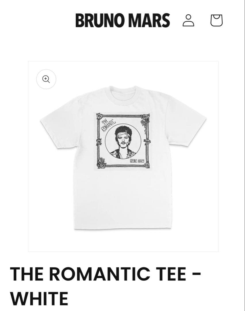 BRUNOMARS ブルーノマーズ　国内非売品　Tシャツ　Sサイズ