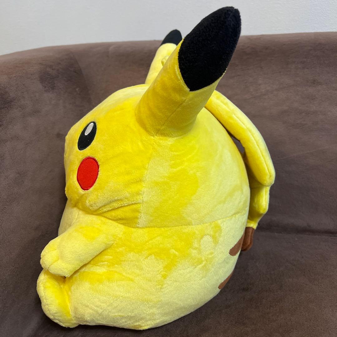 タグ付き 1/1 BEAMS コラボ 等身大 等重量 ぬいぐるみ ピカチュウ
